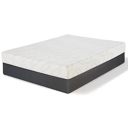 Twin Memory Foam Mattress and 5" Low Profile iAmerica Box